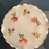 round placemat 22cm (carnations)