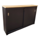 Sliding workbench with shallow depth