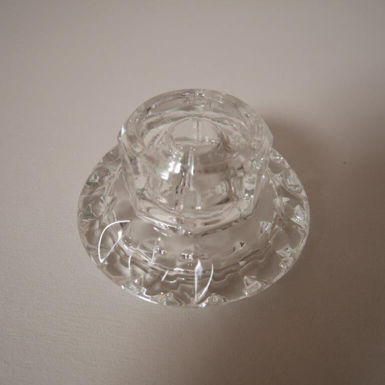 Set of 8 glass candle holders, Luminarc