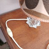 Vintage lamp, 70s lampshade
