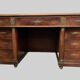 Bureau a caissons de style Empire en acajou et placage XX siècle
