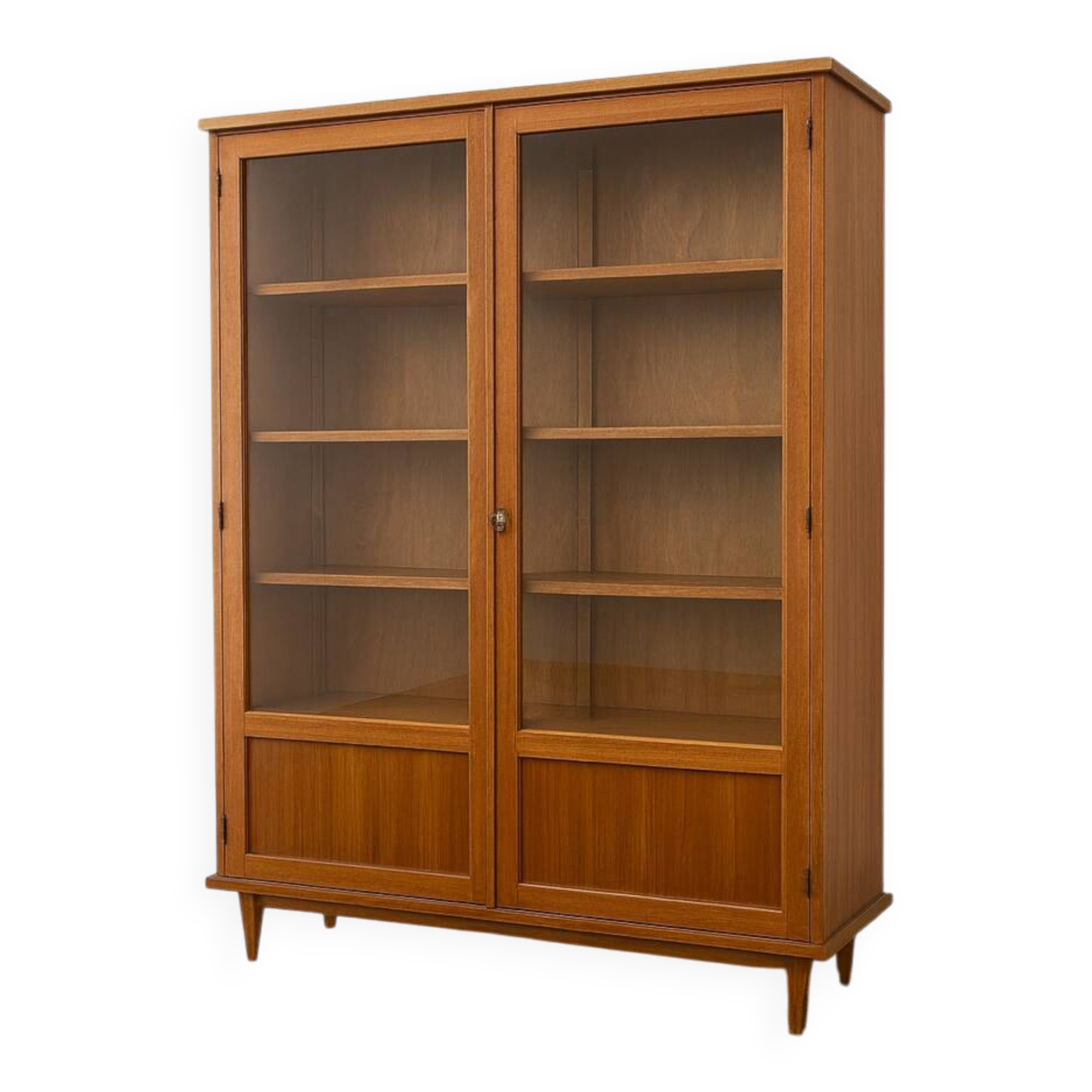 Vitrine en bois vintage