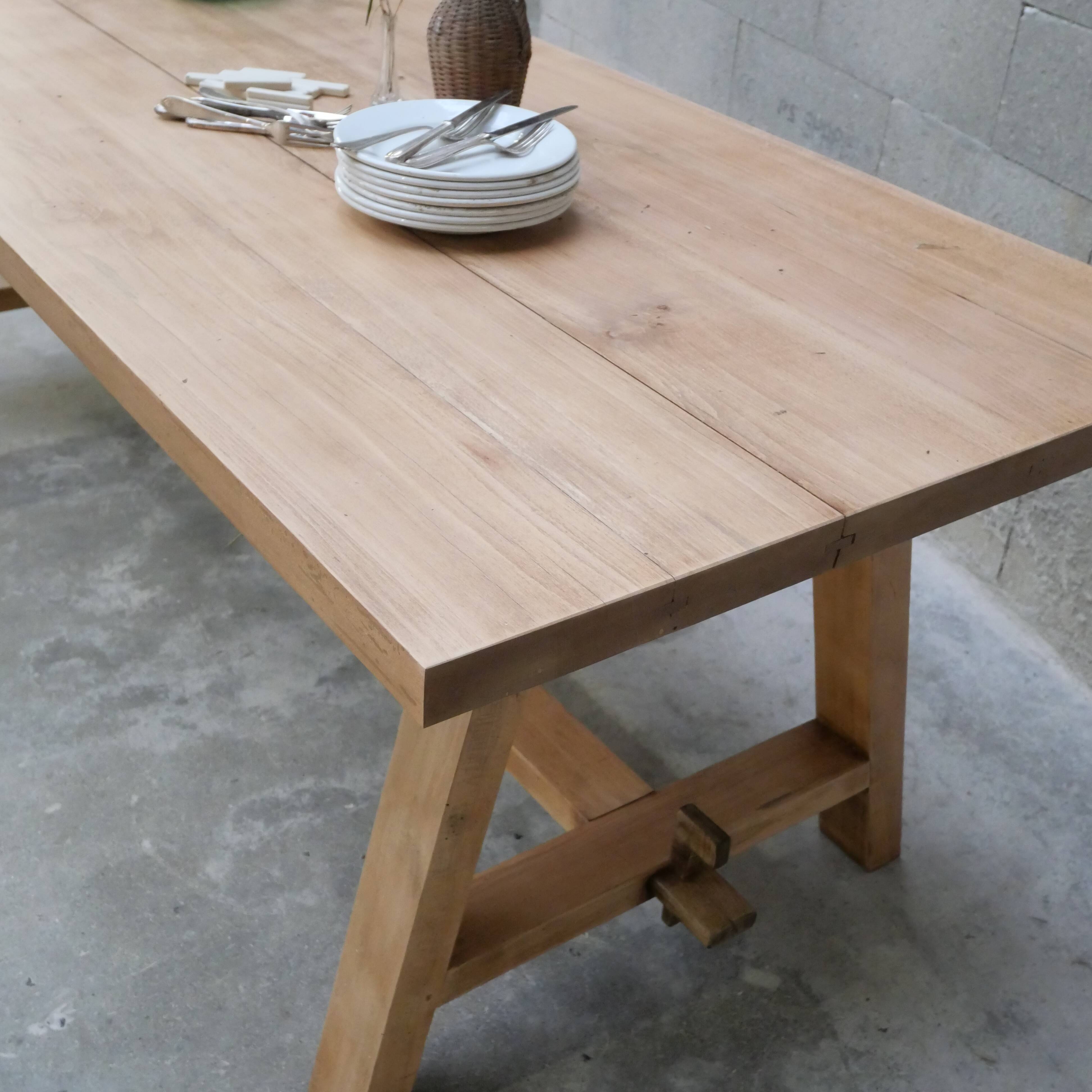Old farmhouse table