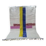Handmade wool Berber rug 250x150 cm