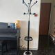 Vintage Italian design coat rack – Marble & Chrome – 70s/80s