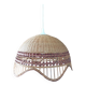 Suspension abat jour luminaire lustre cannage  dp 0823313