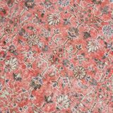 7x10 Pale Red Beige Turkish Area Rug, 209x308Cm SK 21028