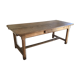 Table de ferme en chêne