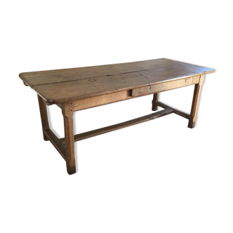 Table de ferme en chêne