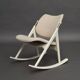 Fauteuil à bascule par Haug pour E. M. OG Trevarefabrikk