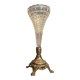 Vase bouquet cone cut crystal Baccarat Saint Louis late nineteenth early twentieth