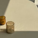 Handmade Contemporary Textured Premium Plaster Dining Table - Customizable