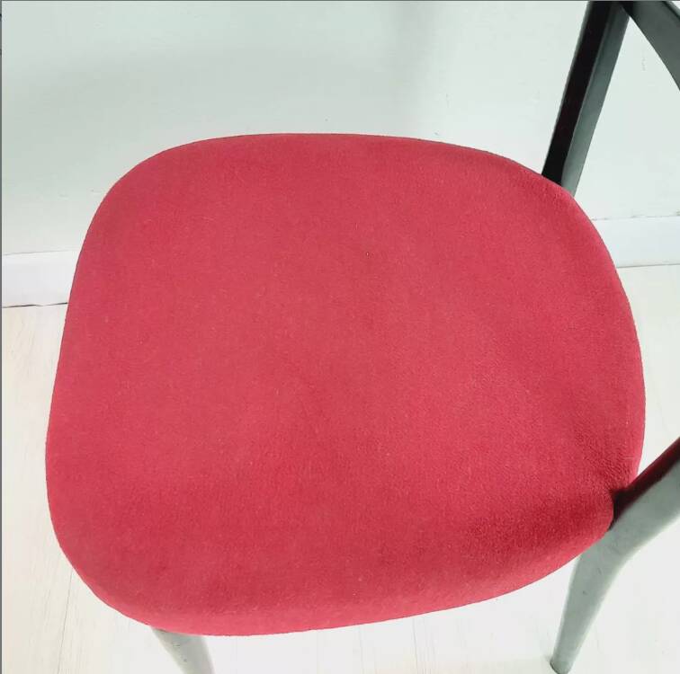 Pair of chiavarine chairs 40/50s high backrest