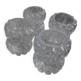 Set of 4 glass globes (L-0208)