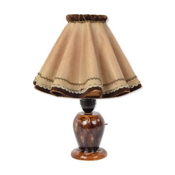 Art deco table ceramic lamp, 1930´s