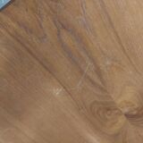 Scandinavian teak table with built-in extension