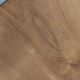 Scandinavian teak table with built-in extension