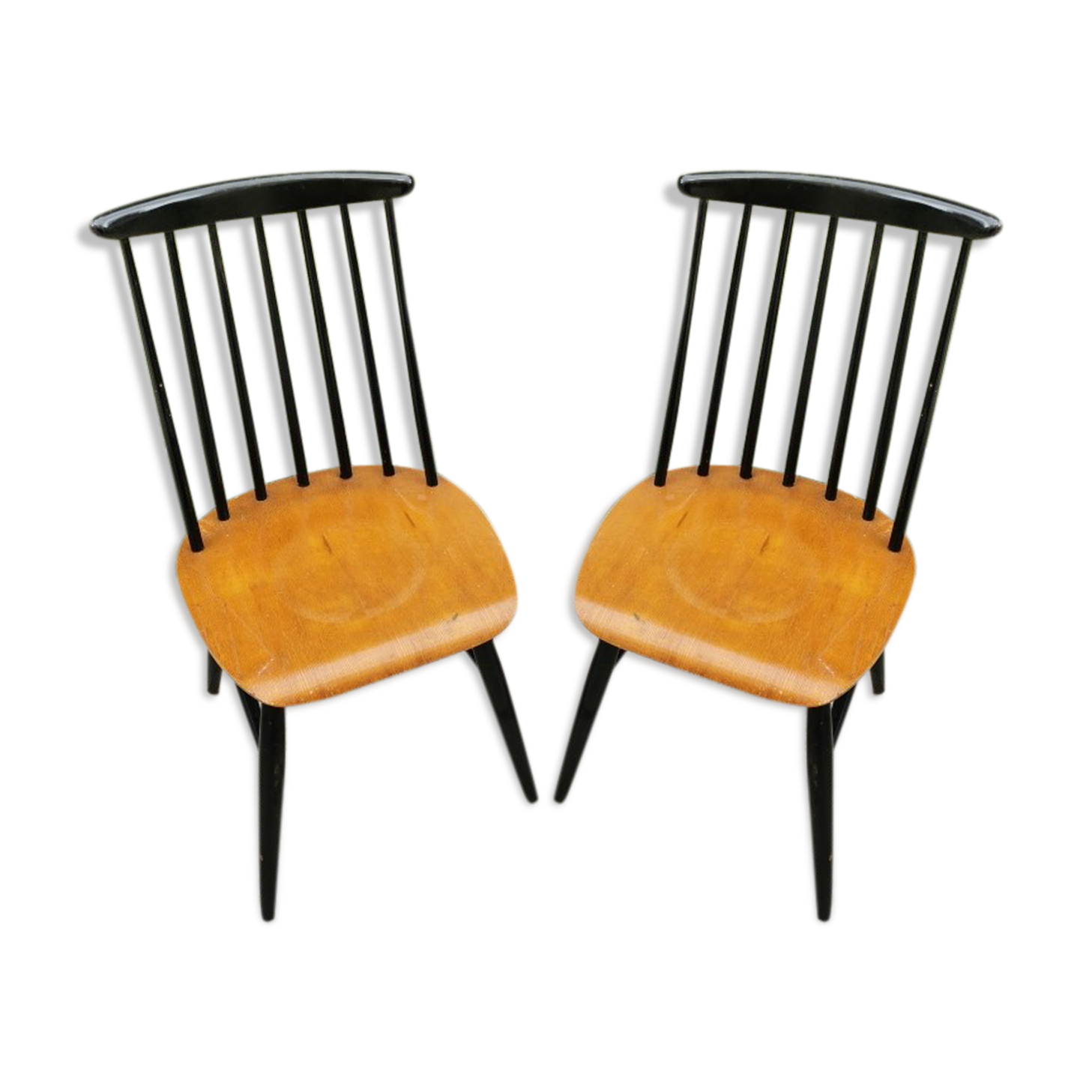 Paire de chaises Fanett vintage