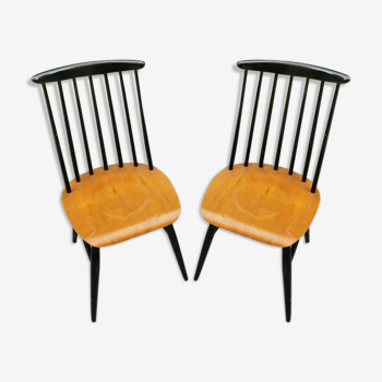 Pair of vintage Fanett chairs