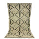 Handmade moroccan berber carpet 254 x 150 cm
