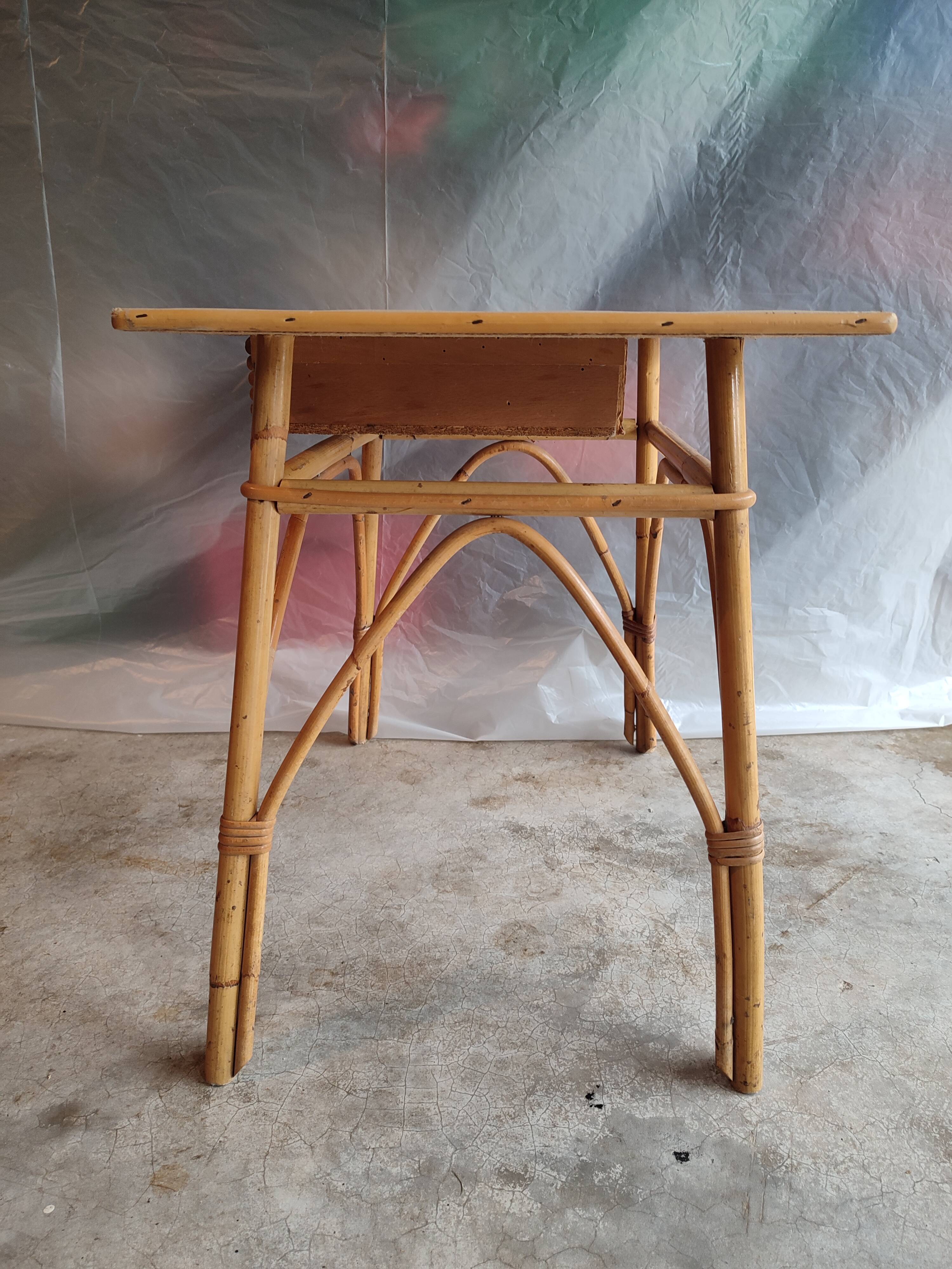 Children's bamboo desk