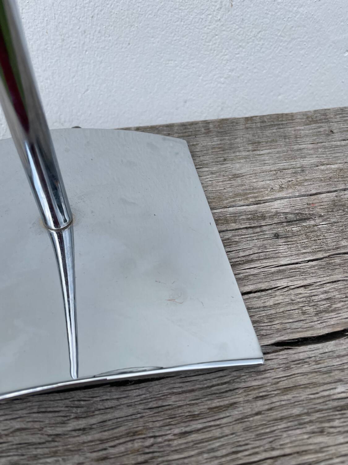 Designer stainless steel lamp