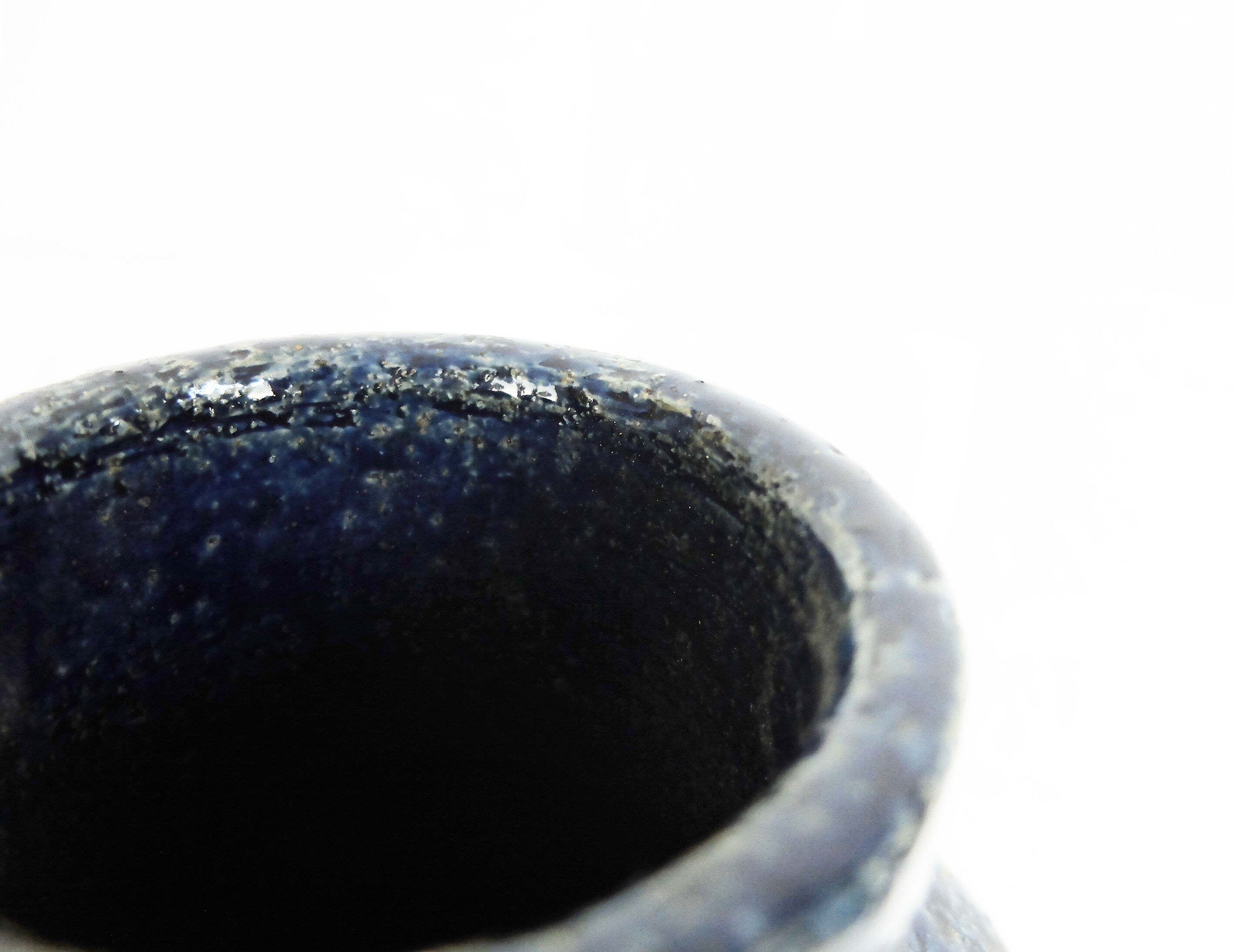 Ceramic vase C15 in cobalt blue Per Linnemann-Schmidt for Palshus, Denmark, 1960s