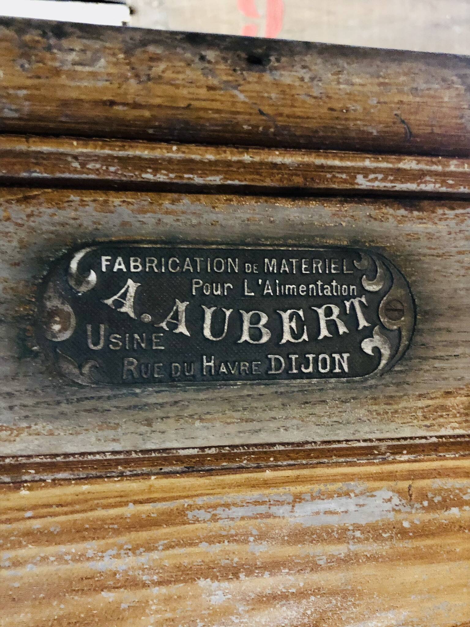 Large Fridge - Cabinet in a pretty Dijon patina from the 1900s