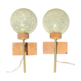Paire d appliques modernistes