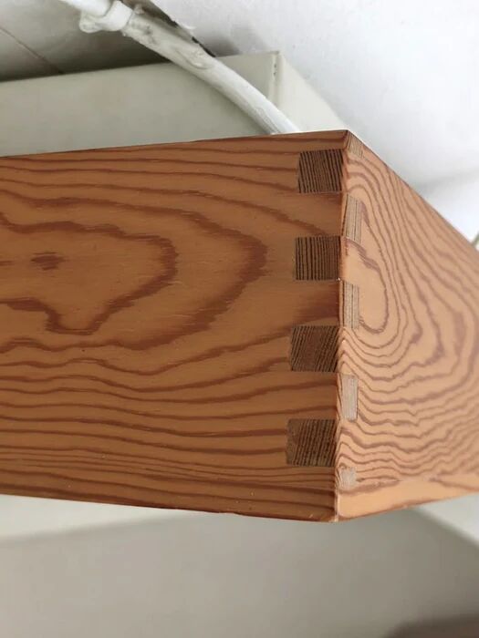 Alda pine ceiling light, Swedish 1970s