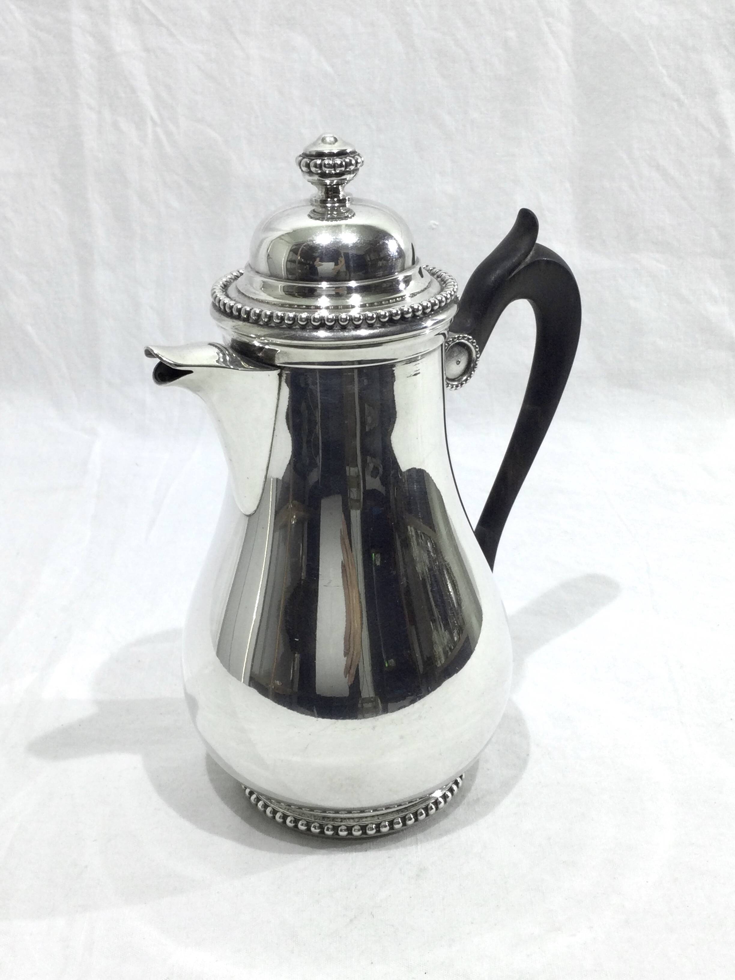 Tea Coffee Service in silver metal