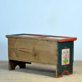 Folk art bridal chest, dated 1795