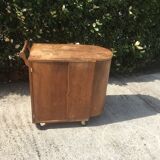 Art deco rolling bar