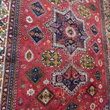 Nice large vintage carpet chirwan Azerbaijan handmade 234x310 cm