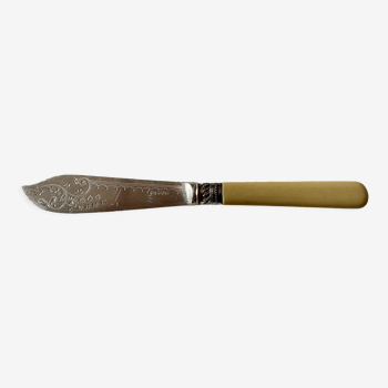 Couteau à beurre ancien métal argenté