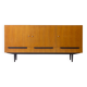 Modernist Belgian sideboard in maple, 1960s