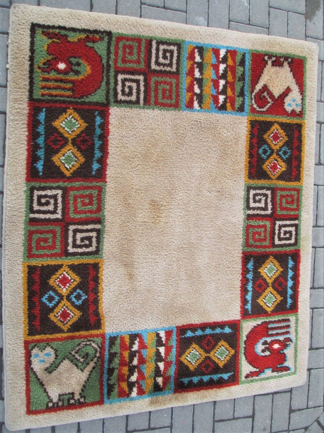 Carpet 165x136, 1970s