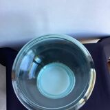 Large green glass jar