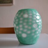 Celadon size multilayer glass vase