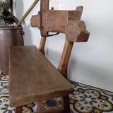 Brutalist bench bull's head file