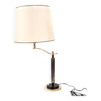 Large brass desk lamp