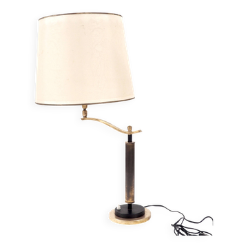 Grande lampe bureau laiton
