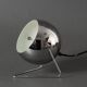 1970 lamp in chrome metal with tubular base