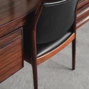 Executive rosewood Norwegian desk by Torbjørn Afdal for Haug Snekkeri AS Bruksbo, 1960s
