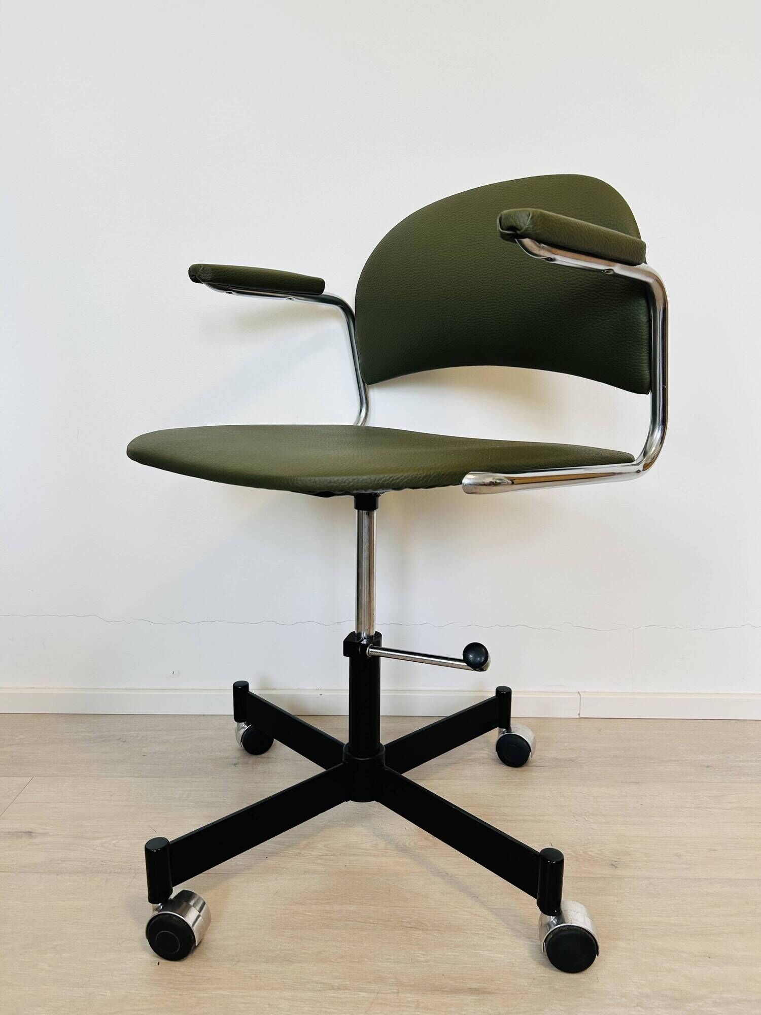 Vintage Fern Grey Office Chair by Kovona from Czechoslovakia 1970’s