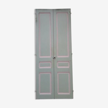 Pair of doors 231x93cm of antique closet