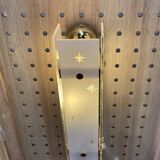 Pair of glass wall lights Scandinavian design 1960.