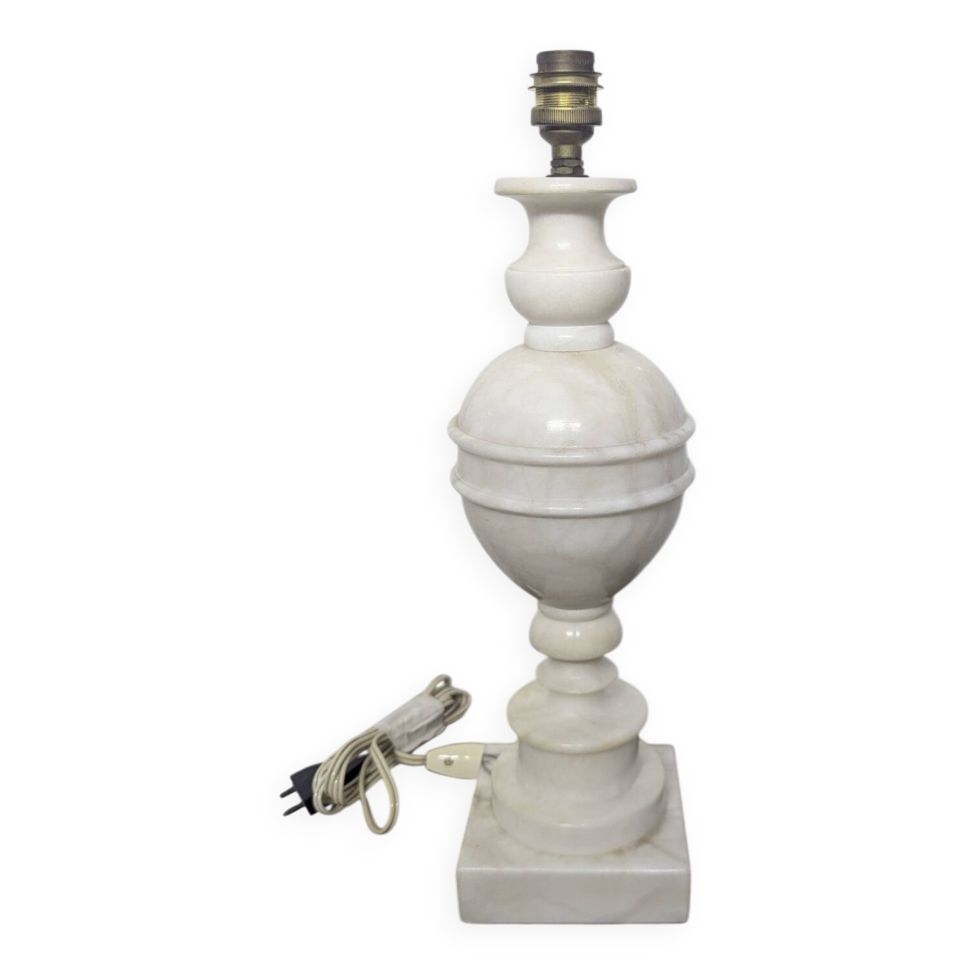 Alabaster lamp, 1960-70