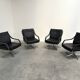 Chaises de conférence Walter Knoll, années 1980