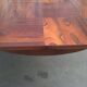 Table a rallonge en palissandre scandinave